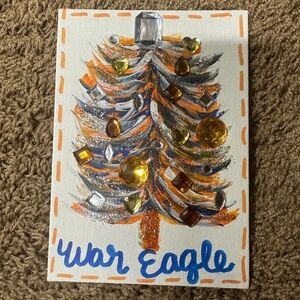 War Eagle Glitter Tree